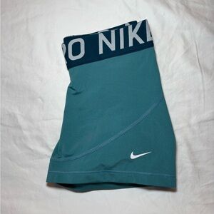 Nike teal spandex